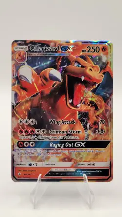 Pokemon Charizard GX 20/147 Sm-Burning Shadows Ultra Rare Holo English Card NM - Image 1