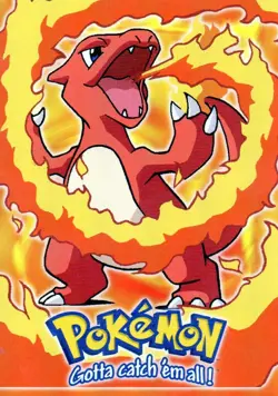 Pokemon Charmeleon #05 Stage 2 E5 of 12 Topps 1999 - Image 1