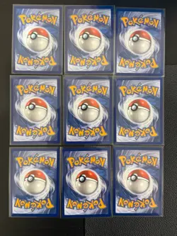Pokemon First Partner Illustration 30th Collection Promo Complete Set of 9 Cards - Image 2