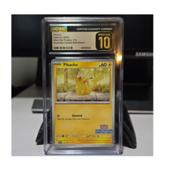 Pokemon CGC Pristine 10 Pikachu Promo 214 Illustration Contest 2024 Scarlet & V… - Image 1