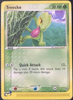 Treecko 80/97 Dragon Regular - Pokemon Card - Image 1
