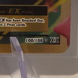 M Venusaur EX Evolutions 100/108 Full Art Holo MEGA EX EN 2016 230 HP - Image 3