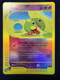 Natu 80/144 Skyridge Reverse Holo Rare Pokemon TCG Nintendo e-reader MINT - Image 2