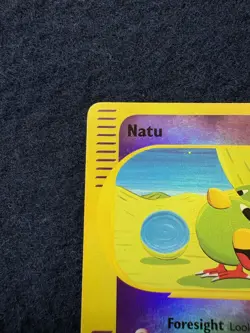 Natu 80/144 Skyridge Reverse Holo Rare Pokemon TCG Nintendo e-reader MINT - Image 3