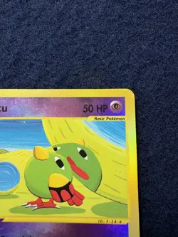 Natu 80/144 Skyridge Reverse Holo Rare Pokemon TCG Nintendo e-reader MINT - Image 4
