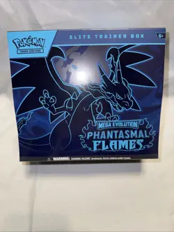 Pokemon Phantasmal Flames Elite Trainer Box ETB Sealed New - Image 1