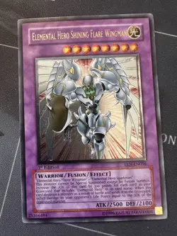 Elemental Hero Shining Flare Wingman EEN-EN036 Ultimate 1st Ed NM/VLP Yugioh - Image 1