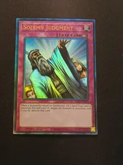 Yu-Gi-Oh! TCG Solemn Judgment RA02-EN075 Ultimate Rare - NM/M 1st Ed. - Image 1