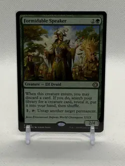 Formidable Speaker - Lorwyn Eclipsed (ECL) Rare Magic The Gathering Card #176 - Image 1