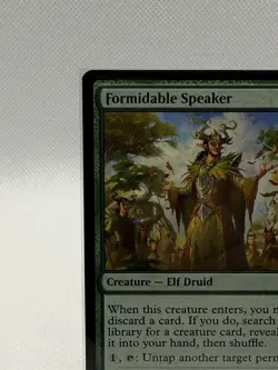 Formidable Speaker - Lorwyn Eclipsed (ECL) Rare Magic The Gathering Card #176 - Image 5