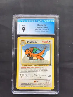Pokemon Cards: Wizards Black Star Promo: Dragonite 5 CGC 9 - Image 1