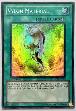 HA05-EN028 Vylon Material - Super Rare 1st Edition Lightly Played YuGiOh Card - Image 1