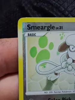 Smeargle Lv.31 66/132 Diamond & Pearl Reverse Holo Pokemon Card LP - Image 2