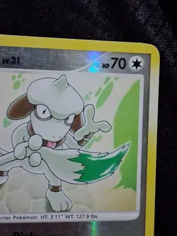 Smeargle Lv.31 66/132 Diamond & Pearl Reverse Holo Pokemon Card LP - Image 3