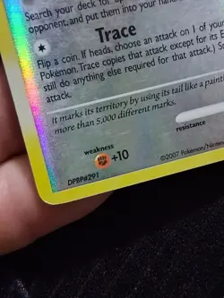 Smeargle Lv.31 66/132 Diamond & Pearl Reverse Holo Pokemon Card LP - Image 5