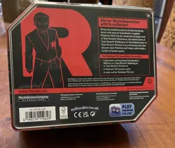 Rocket’s Mewtwo EX Destined Rivals Tin 5 Booster Packs Pokemon Cards TCG Sealed - Image 2