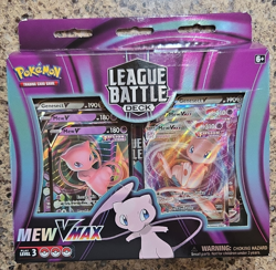 Pokemon League Battle Deck Mew VMAX Fusion Strike Foil Cards 60-Card Deck 2022 - Image 1