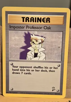 Mint - Imposter Professor Oak - 102/130 - Base Set 2 - Pokemon Card - Image 1