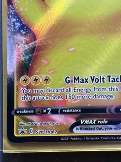 Pikachu VMAX SWSH062 SWSH: Sword & Shield Promo Cards Holo - Image 5
