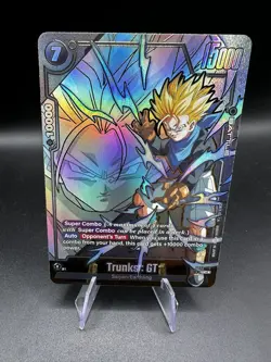 TRUNKS:GT FB09-110 ALT ART CARD - DRAGON BALL SUPER CARD GAME FUSION WORLD - Image 1