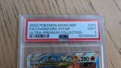 POKEMON CARDS Psa 9 Charizard Vstar2022 POKEMON SWORDS & SHIELDS pikachu Mewtwo - Image 4