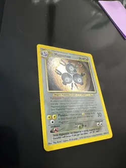 Pokemon TCG Magneton 10/64 Holo Unlimited Card Neo Revelation MP CORNER BEND - Image 2