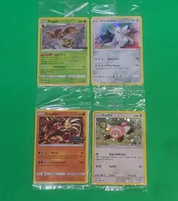 Sealed Pokemon Legendary Groudon, Stuffel Toys R Us Gamestop Cards Lot Of 4 NM - Image 1