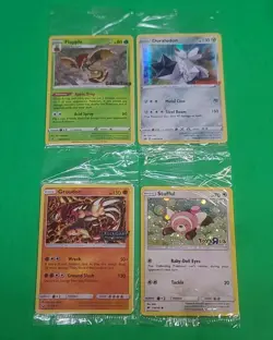 Sealed Pokemon Legendary Groudon, Stuffel Toys R Us Gamestop Cards Lot Of 4 NM - Image 2