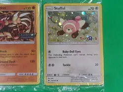Sealed Pokemon Legendary Groudon, Stuffel Toys R Us Gamestop Cards Lot Of 4 NM - Image 5