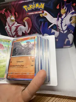 Pokemon Card Lot Binder Starter Collection - 50+ Card Lot Foils Rares & More #2 - Image 5