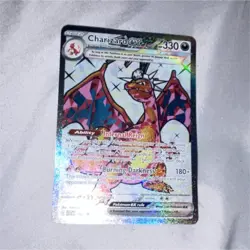 Pokemon Charizard 4/102 Base Set Holo Rare Card 120 HP Stage 2 English - Image 1