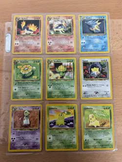 Lp - Mp Complete Pokemon Neo Genesis Set C-UNCOMMON Cards WOTC Vintage Original - Image 4