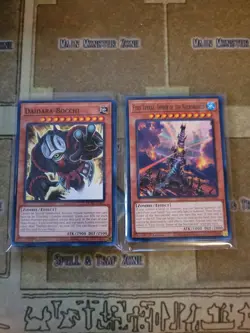 YUGIOH DAIDARA-BOCCHI + FINIS TERRAE TOWER OF THE NECROWORLD DUNE COMMON 1ST NM - Image 1