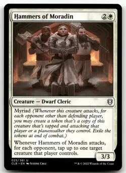 Hammers of Moradin #25 (NM) Baldur's Gate CLB Magic MTG - Image 1