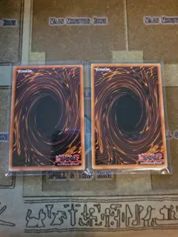 YUGIOH GAIA PROMINENCE THE FIERCE FORCE + GAIA BLAZE THE FORCE OF THE SUN COMMON - Image 2