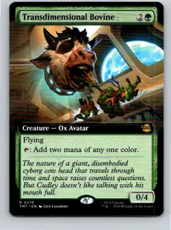 Magic Gathering Extended Transdimensional Bovine Teenage Mutant Ninja Turtles - Image 1