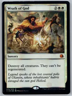 Wrath of God Foil M From the Vault: Annihilation 15 NM - Image 1
