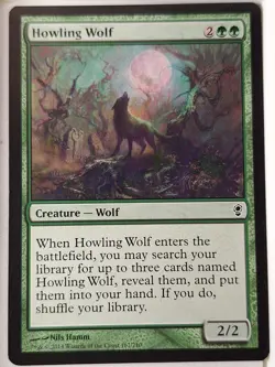 Howling Wolf - Conspiracy - Magic the Gathering MTG Nice! - Image 1