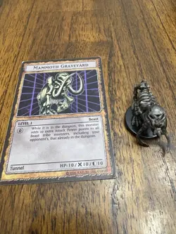 Yugioh! Dungeon Dice Monsters DDM Mammoth Graveyard Japanese Figure - Image 1