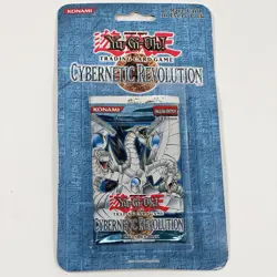 Yugioh 1ST Edition Cybernetic Revolution Blister Pack (2005) Factory Sealed - Image 1