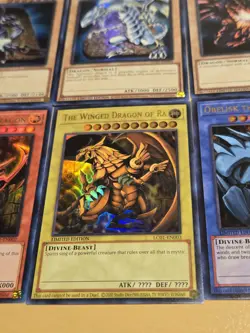 Yugioh 2023 Legendary Collection All 6 Cards Near Mint Set, God Cards, Blue Eyes - Image 3