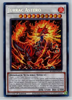 Jurrac Astero - Secret Rare 1st Edition BLMM-EN018 - YuGiOh - Image 1