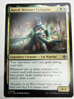Kutzil Malamet Exemplar the Lost Caverns of Ixalan Regular Card NM - Image 1