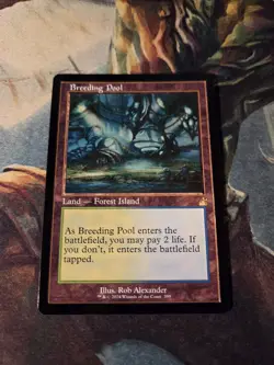 Breeding Pool (Retro Frame) #399 MTG: Ravnica Remastered Regular, English NM - Image 2