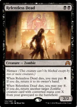 Relentless Dead SOI #131 Mythic Shadows over Innistrad Magic: The Gathering NM - Image 1