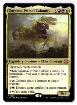 Zacama Primal Calamity NM* The Lost Caverns of Ixalan Commander 0296 -UnltdCards - Image 1