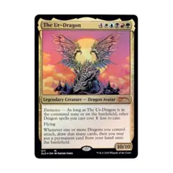 WotC MtG Magic the Gathering The Ur-Dragon (MR) (Foil) VG - Image 1