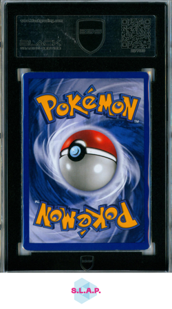 CHARIZARD POKEMON 4 2000 BASE SET 2 HOLO ENGLISH BG BLACK GRADING 5 - Image 2