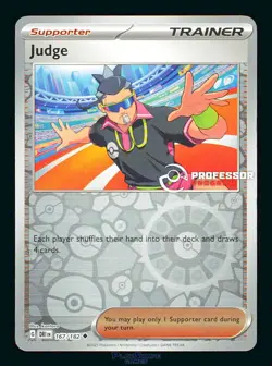 Pokemon Card Judge 167/182 Professor Program Destined Rivals Holo DRI Promo 2025 - Image 1