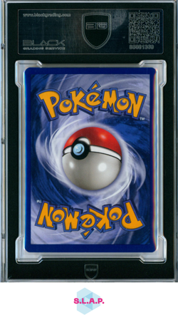 ZAPDOS POKEMON 16 1999 BASE 1.ED HOLO FRENCH BG BLACK GRADING 8.5 - Image 2
